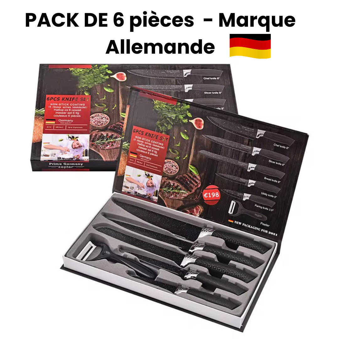 PACK de Couteaux Tranchants