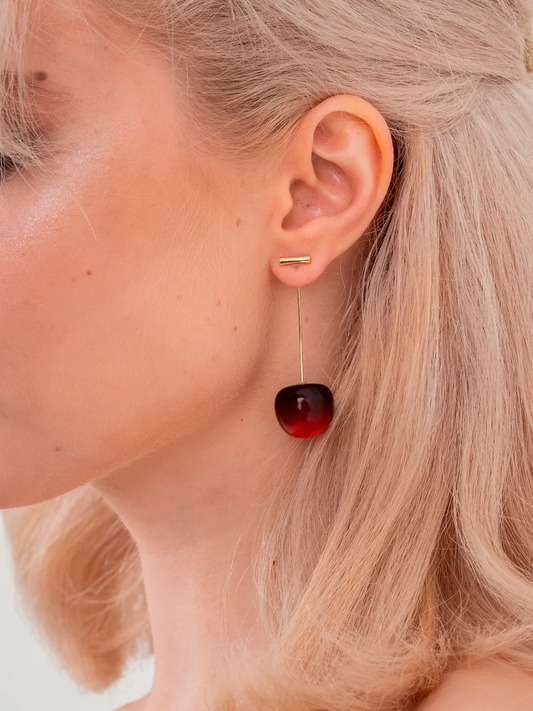 Boucles d'Oreilles Glam Rubis