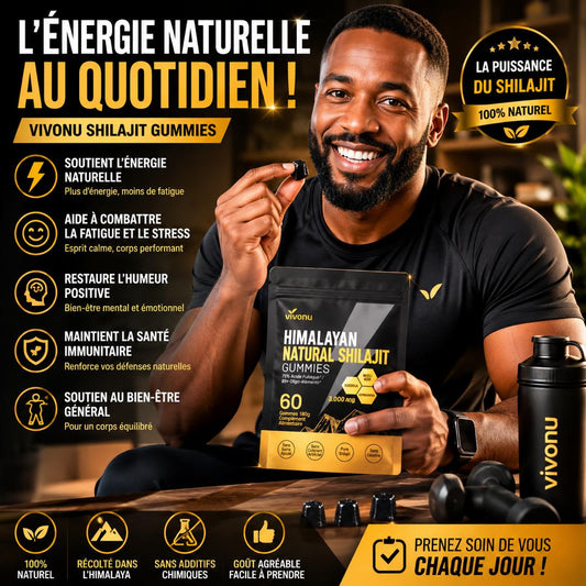Shilajit 60 Gummies | Énergie Active