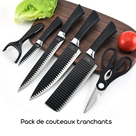 PACK de Couteaux Tranchants