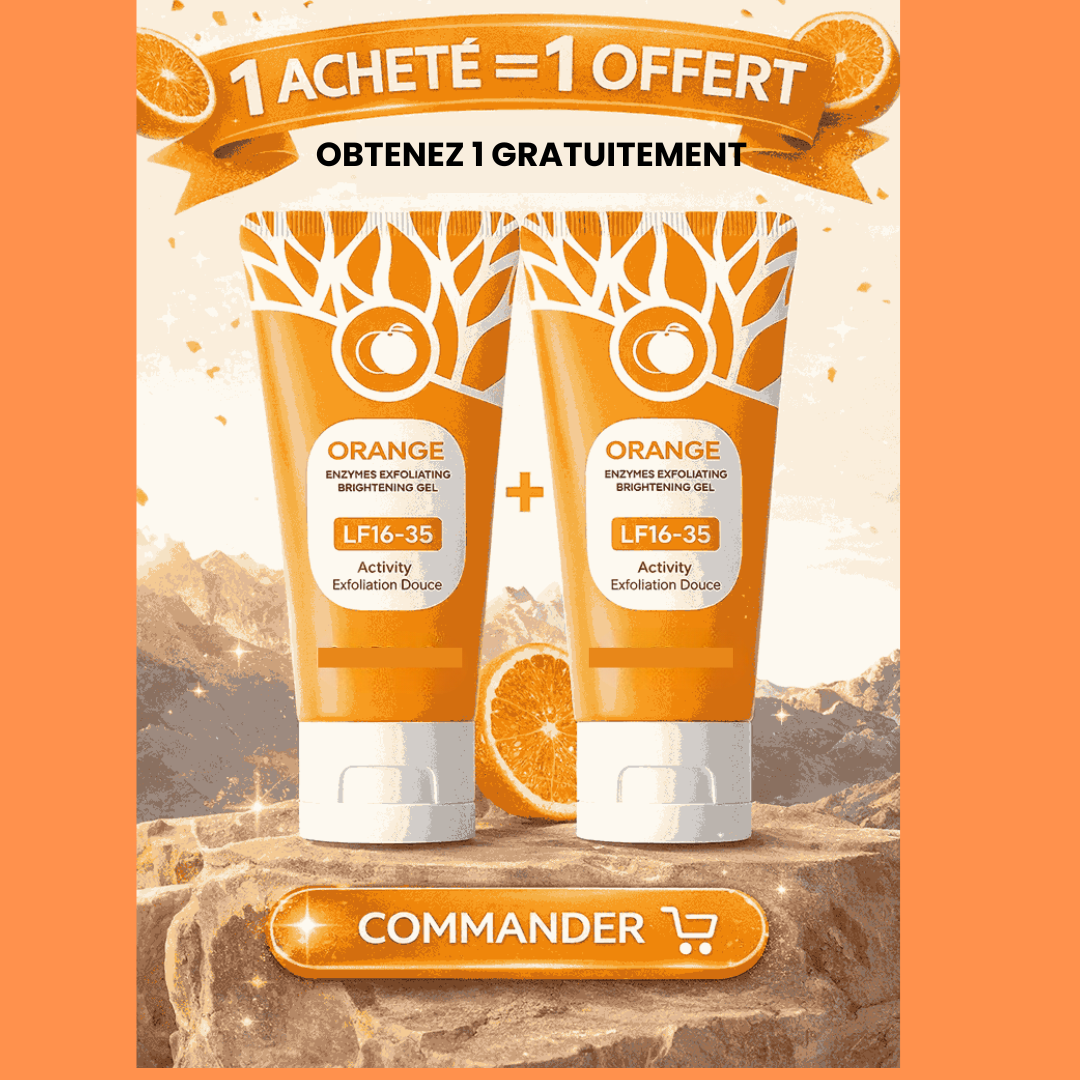 GEL LUMINORA ORANGE - Révélez votre éclat naturel - 1 ACHETÈ = 1 OFFERT