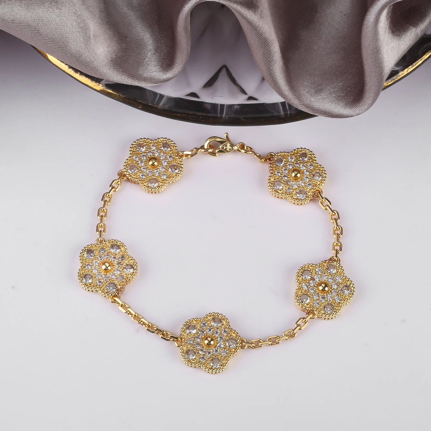Bracelet 4 Tréfle Précieux